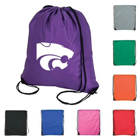 heavy duty drawstring backpack.